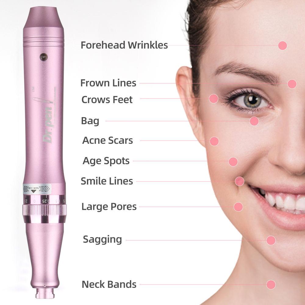 Dr.Pen Ultima M7C Проводная микроигольная ручка против морщин, удаление шрамов от акне, дерма-ролик, микронидлинг MTS, устройство для ухода за кожей, косметическое устройство