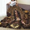 Goddess Blankets Fleece Sofa Throw Blanket Warm for Couch Bedding Travel Throws Bedspread Quilt
