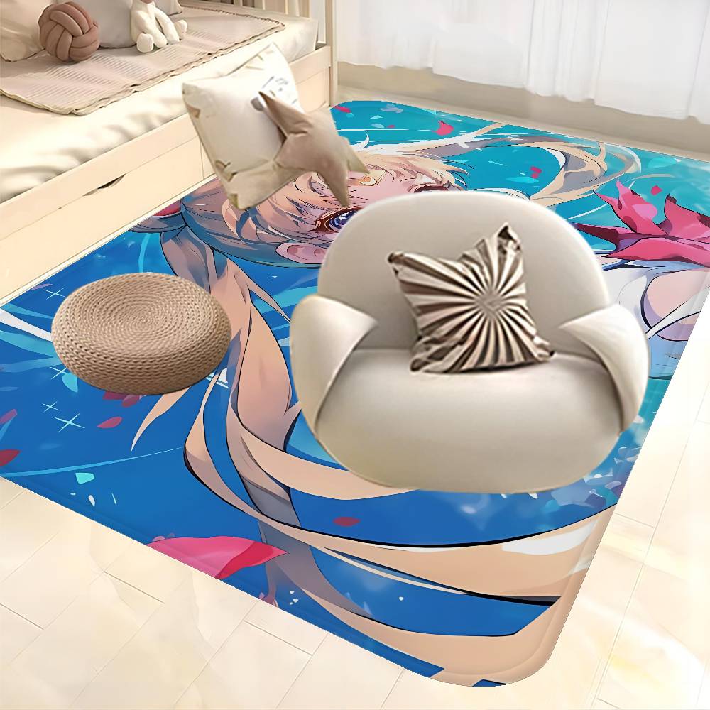Cartoon S-Sailor M-Moons Floor Mat Cheaper Anti-slip Modern Living Room Balcony Printed Bedside Mats