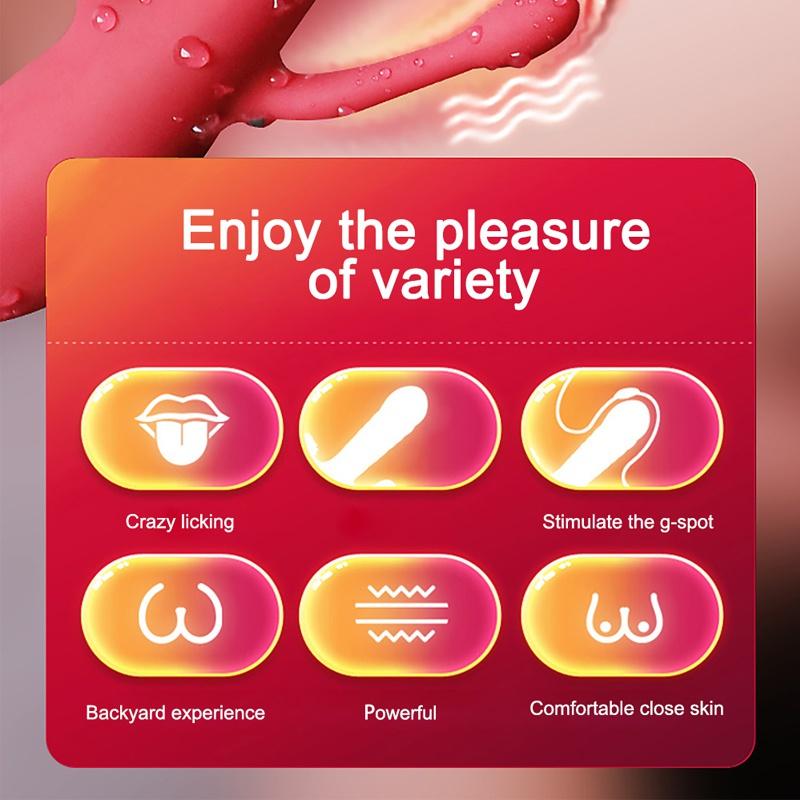 5 в 1 женский фаллоимитатор с подогревом вибратор вагинальный массаж точка G кролик вибратор анальный стимулятор киски для взрослых женские секс-игрушки секс-магазин