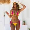 Модный женский раздельный купальник бикини спортивная одежда