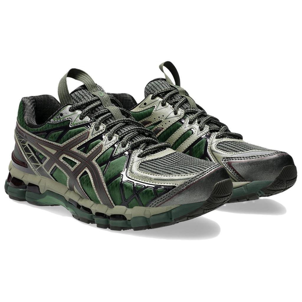 Kiko Kostadinov X ASICS UB10-S Gel Kayano 20 Moss Gunmetal Unisex Sneakers Green 1203A664-300