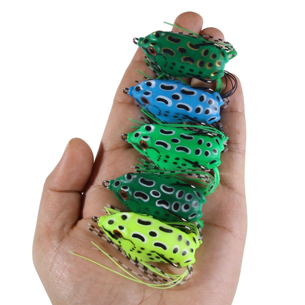 Лягушка рыболовные приманки Gamakatsu Hook Long Cast Topwater мягкая искусственная приманка для щуки, змееголового окуня