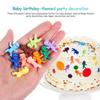 100Pcs Mini Plastic Babies Tiny Baby Figurines Small Party Favor Supplies Shower Birthday Decorations Cake Topper Ice Cube