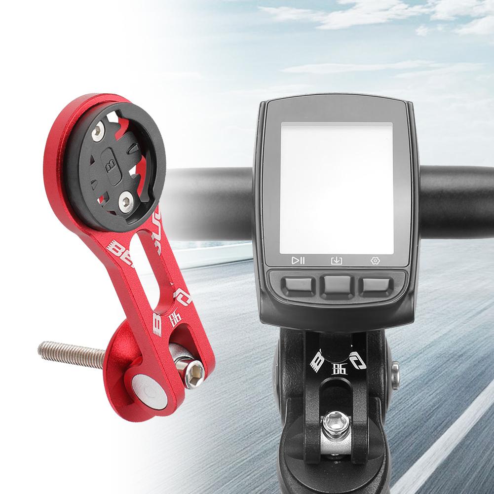 Out Front Bike Computer Mount Bicycle Computer Mount Holder Aluminum Alloy Phone Flashlight Stem Bracket Universal for Cycling