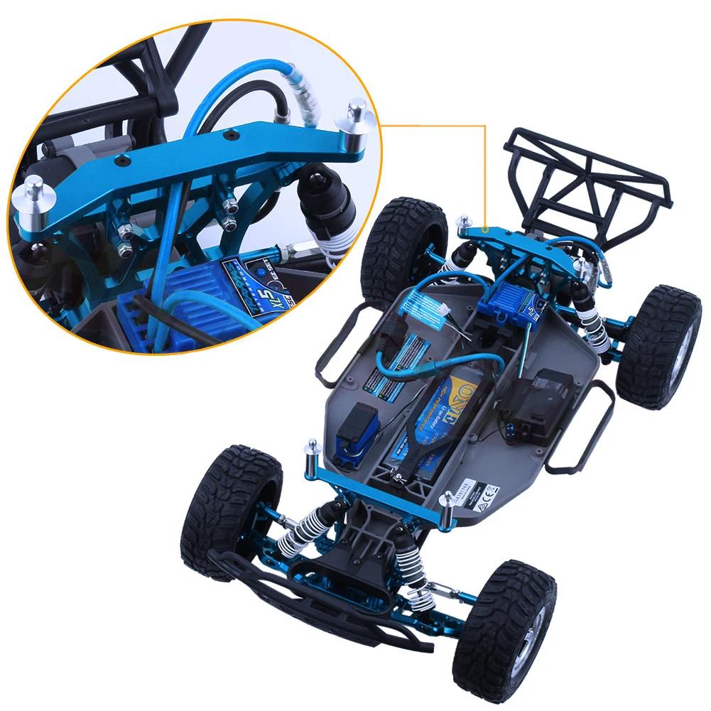 Metal Front & Rear Body Mounts with Body Posts for 1/10 Traxxas Slash 2WD Rustler Stampede VXL RC Car Upgrade Parts
