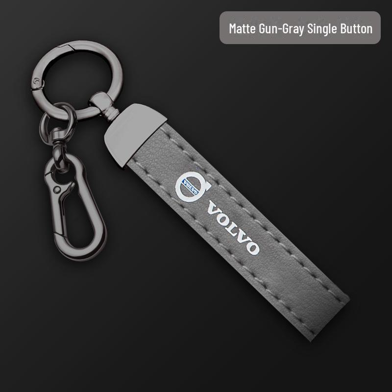 Чехол для ключа Volvo для XC60 и S90: Чехол для автомобильных аксессуаров для XC90, XC40, S60L - в комплект входит сумка с пряжкой