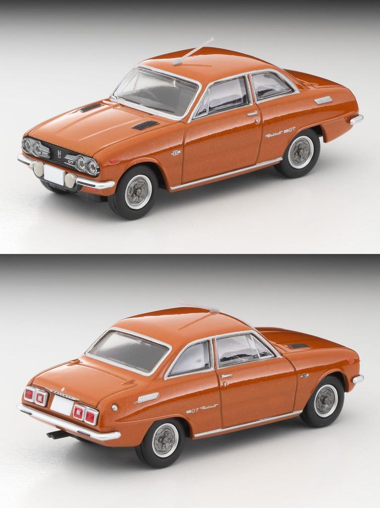 TOMYTEC Tomica Limited Vintage LV-137c Isuzu Bellett 1600GTR Orange M 1973 Model (Finished)