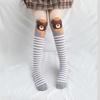 Children Socks Long Socks Girls Cartoon Knee Socks Free Size Foe 3-12 Years Child