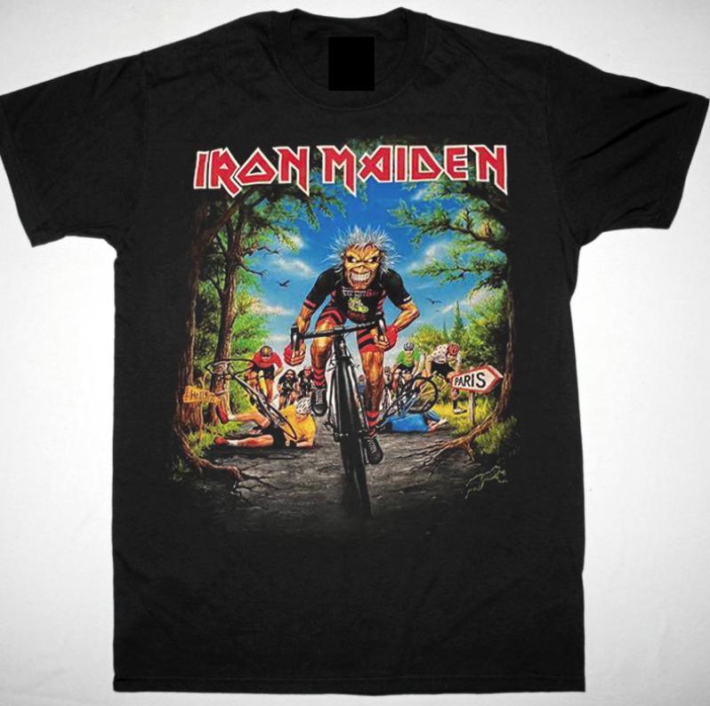 Футболка Iron Maiden France Tour 2018 Футболка унисекс Iron Maiden York Tour 2010 Event