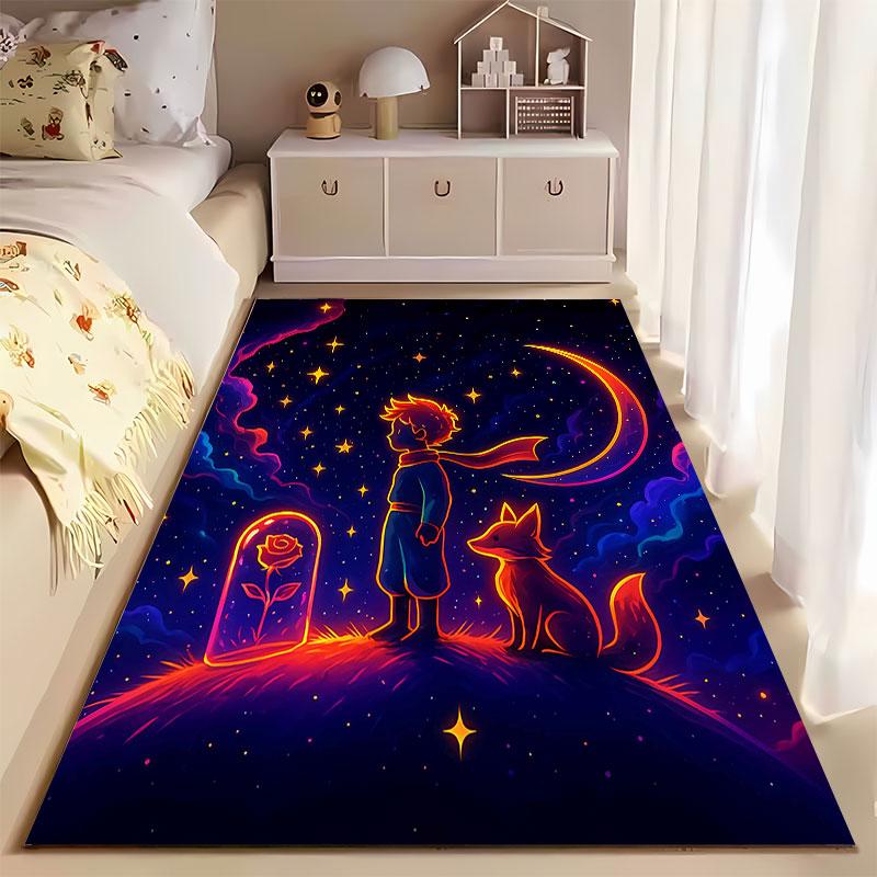 Magical Starry Night Carpet suitable as a non-slip mat for the living room or bedroom sofa