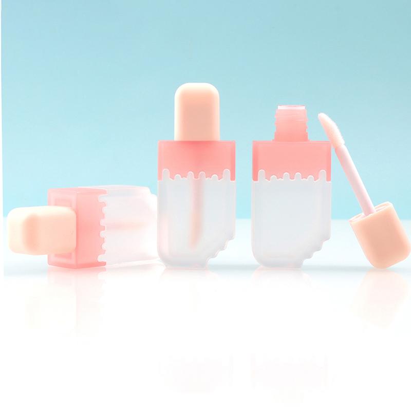 5 мл пустой тюбик для блеска для губ, мороженое, многоразовая бутылка для бальзама для губ, контейнер «сделай сам»