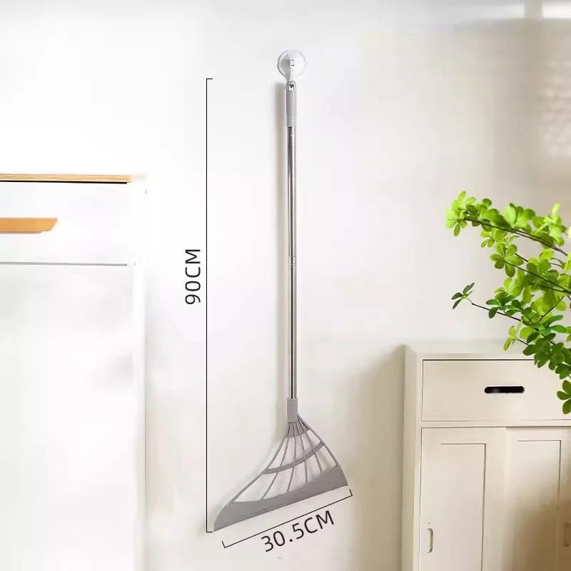 Многофункциональный силиконовый скребок для мытья окон, домашний скребок для стекла, ручной нажимной инструмент для чистки зеркал