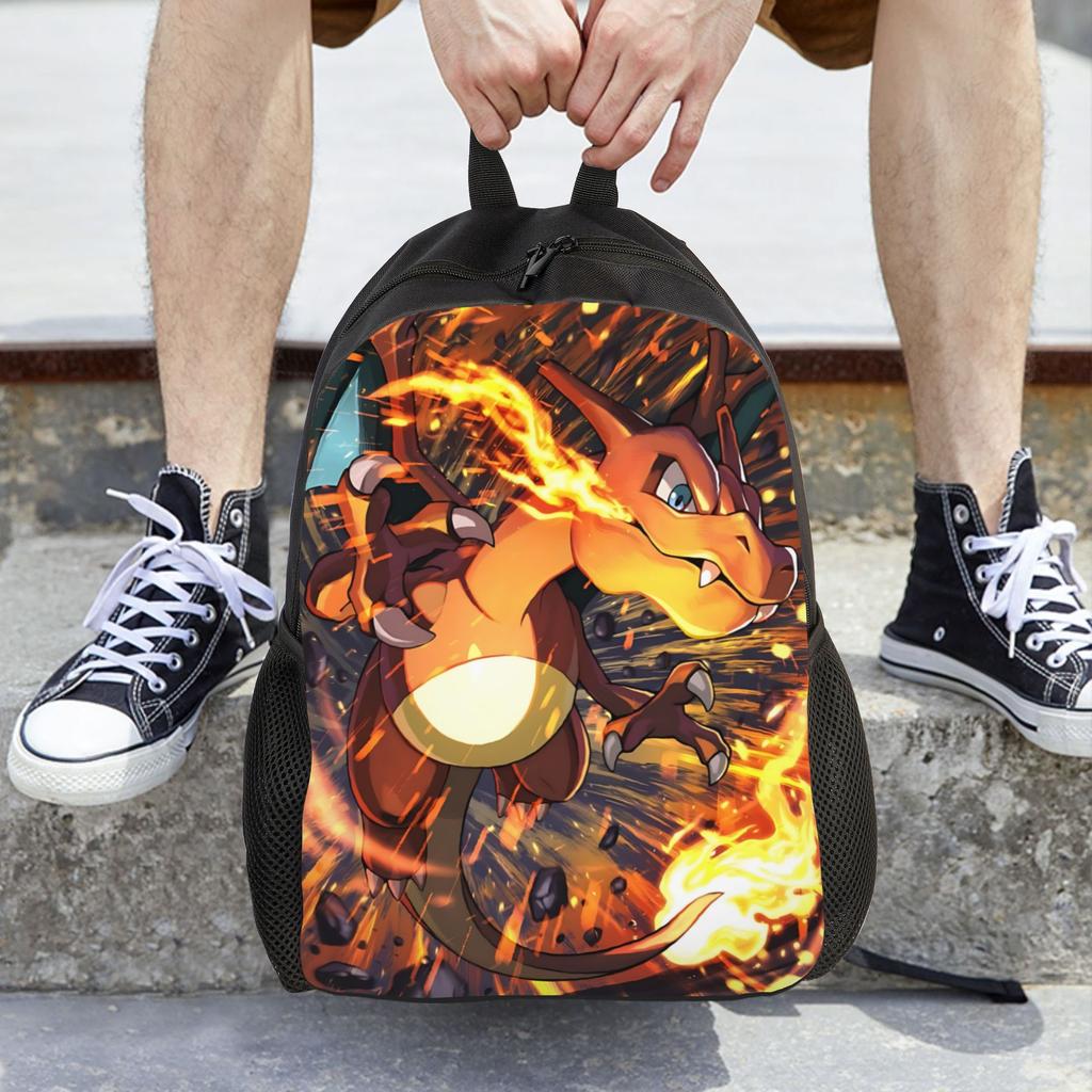Рюкзаки Pokemon Daypack Летние мотивы mochila Школьный Ретро Моющийся Rucksack