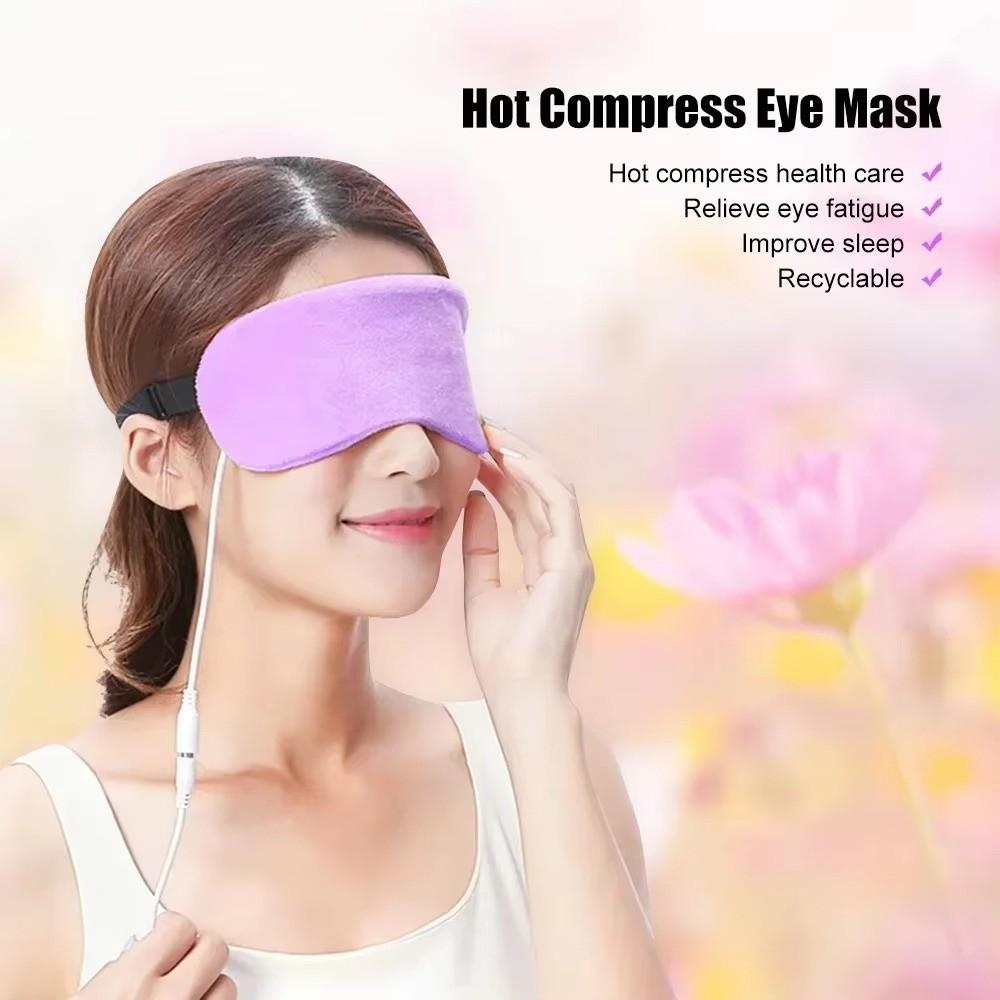 With Constant Temperature USB Heated Eye Mask for Dark Circles Sleep Mask For Dry Eyes & Sleep