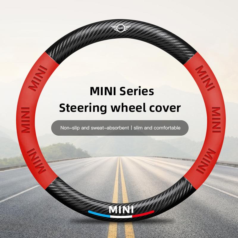 Чехол на руль автомобиля MINI Аксессуары для интерьера автомобиля Для MINI One Cooper JCW Countryman Clubman Cabrio Paceman Coupe Roadster ulqch44