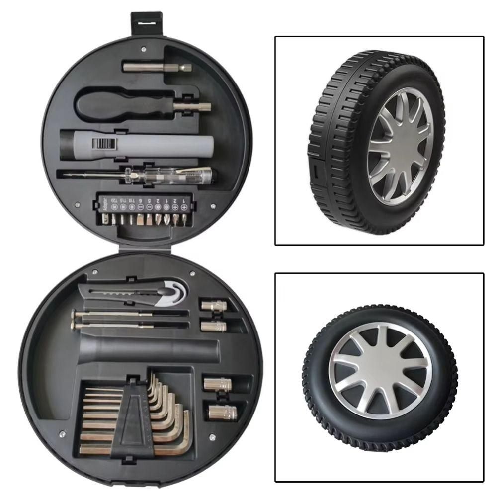 Набор из 29 предметов/набор Пылезащитный набор аппаратных инструментов Портативный набор инструментов для шин На открытом воздухе