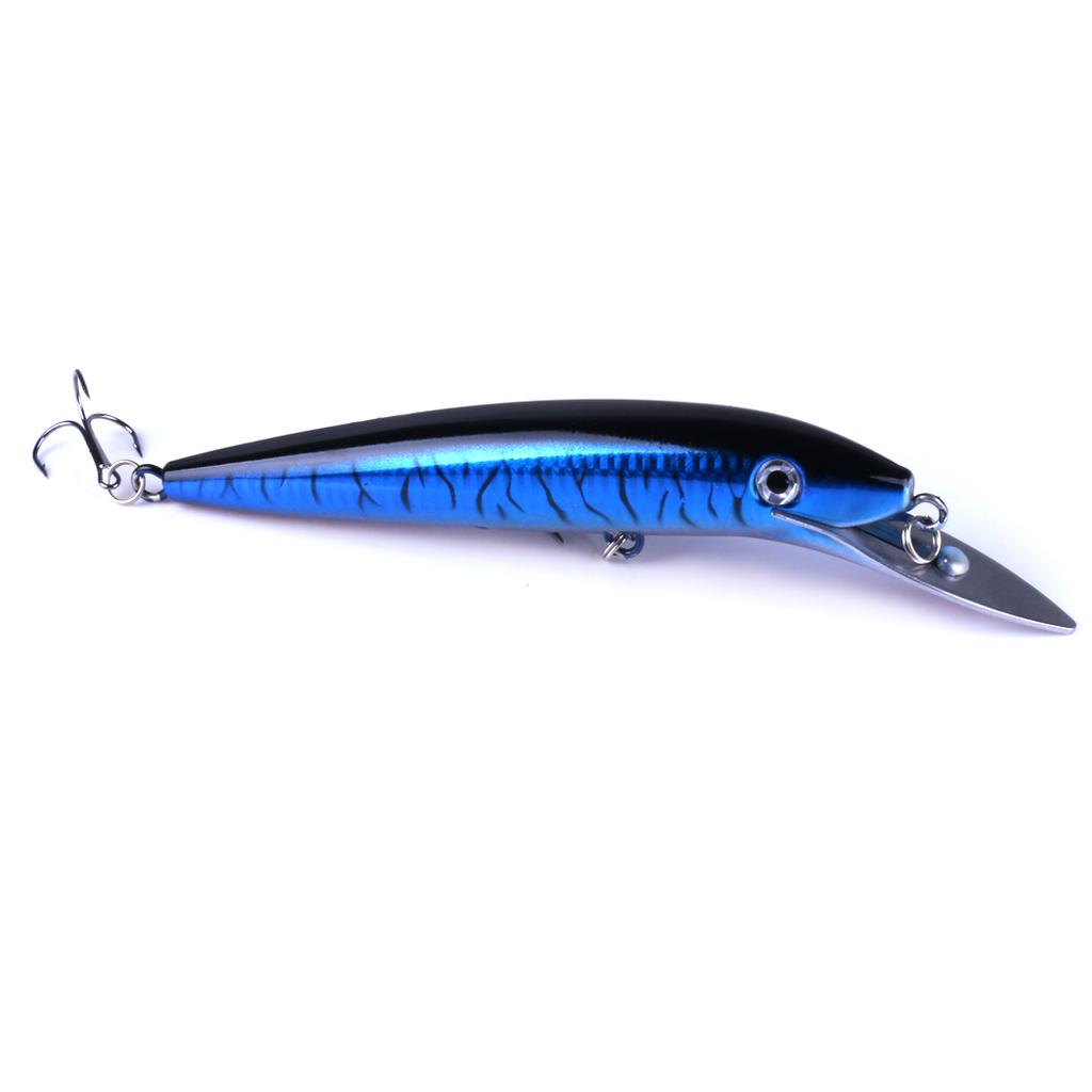 197cm 45g Big 1pcs Hengjia Minnow Bait With Metal Lip Sea Fishing Bass Pike Fishing Lure