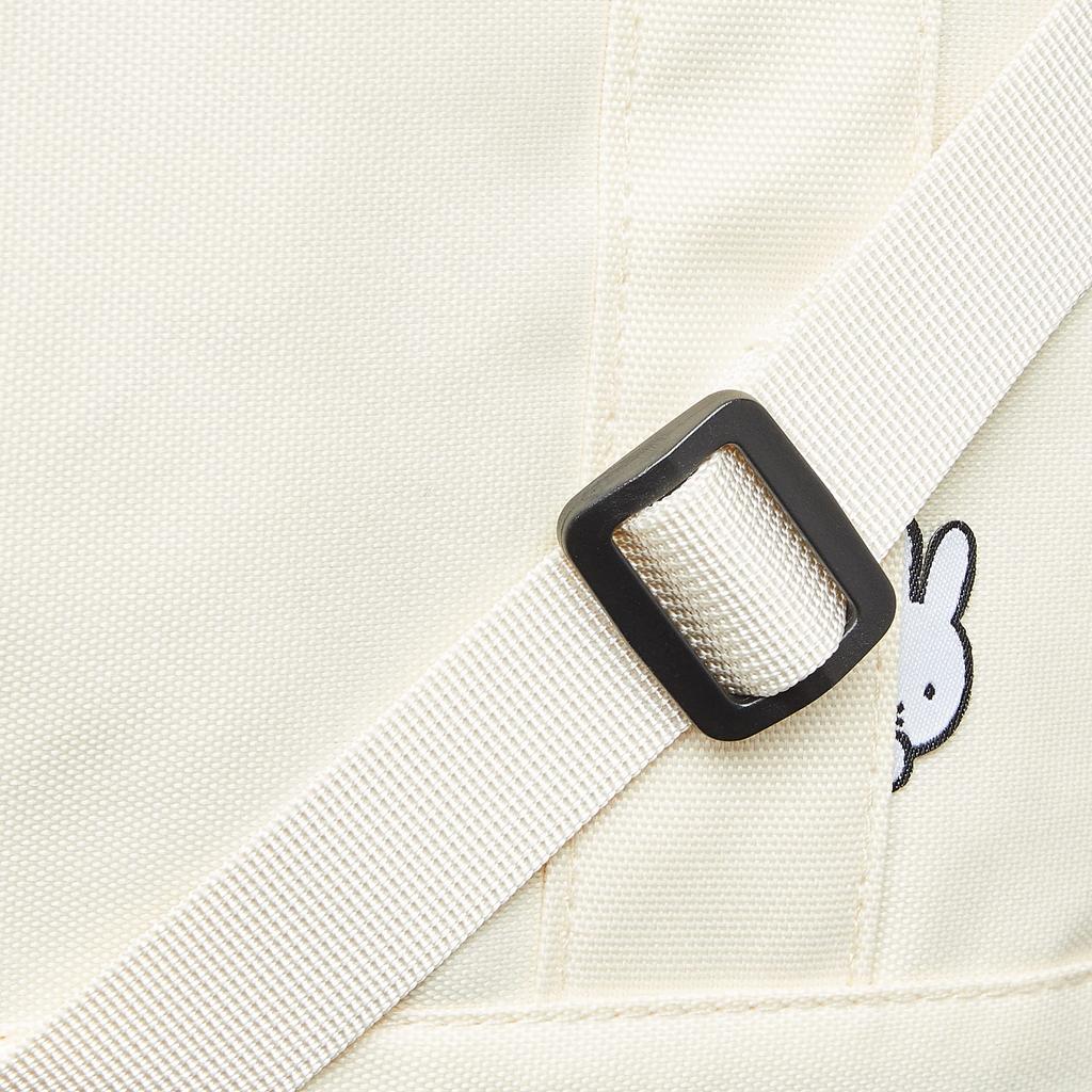 Sifre Miffy Horizontal Tote Bag with Shoulder Face Ivory Women's Strap, B185.