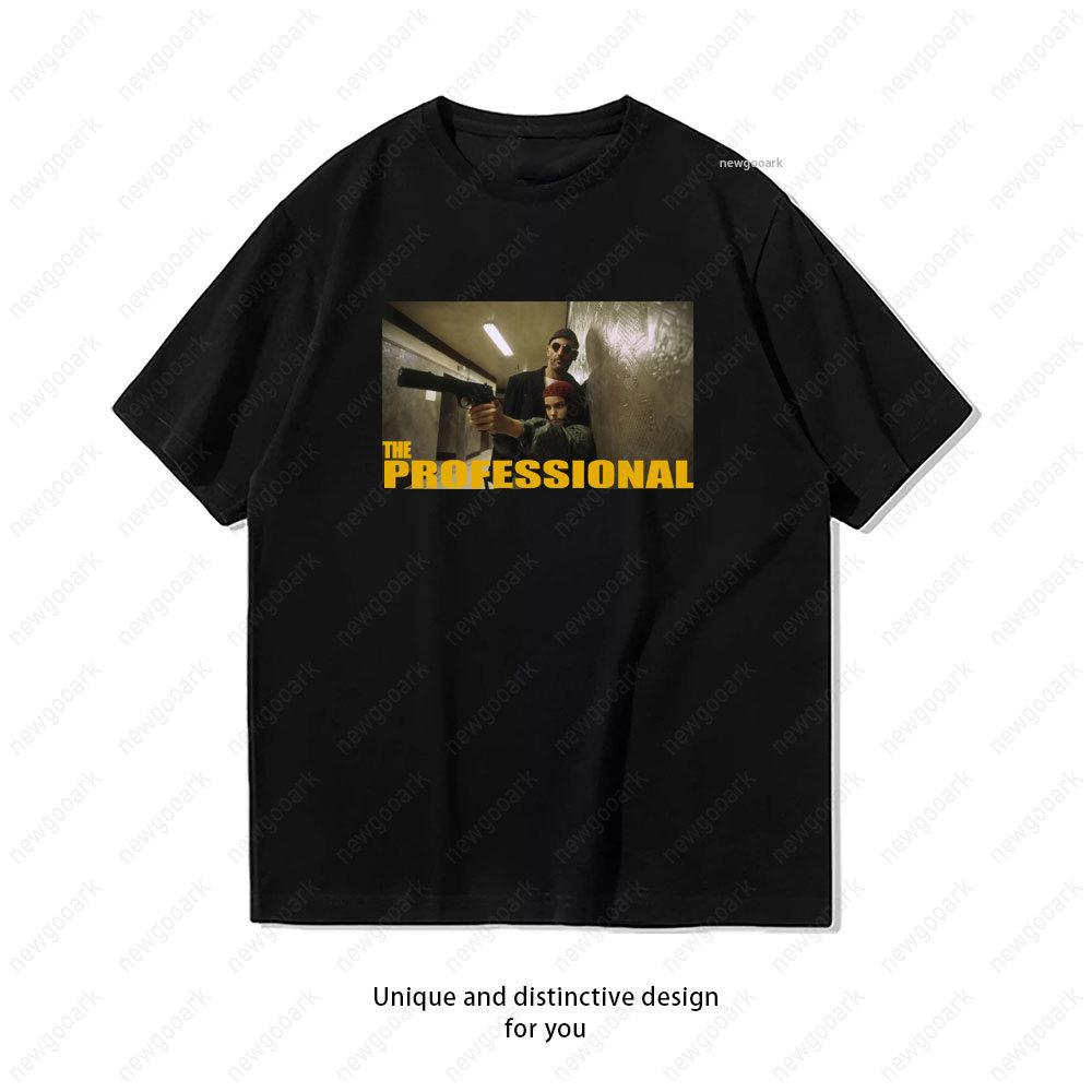 Leon The Professional Movie Shirt Women Unisex Casual Cotton Graphic T Shirts Cult Movie Gift Camisetas Tops Tee Shortsleev