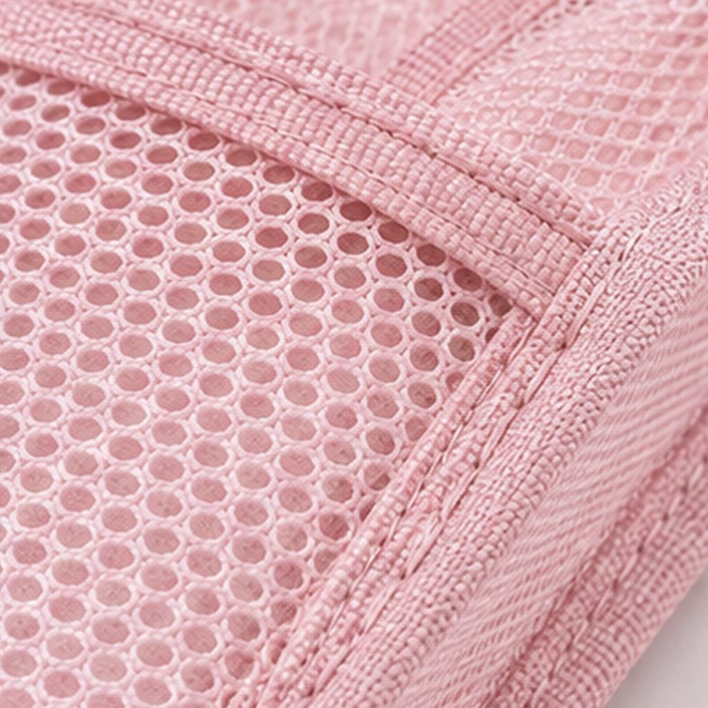 2pcs black Portable Travel Toiletry Bag (with mesh pocket), 22cm Large-Capacity Waterproof EVA Cosmetic Organizer, Lightweight Upright Makeup Bag