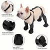 Dog Suspender Boots Waterproof Non-slip Pets Paws Protector Adjustable Walking Shoes Booties Puppy Foot Cover Outdoor Supplies