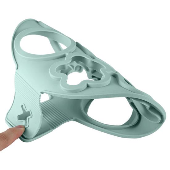 Силиконовое кольцо для яиц и блинов, форма для приготовления блинов, 7 ячеек, кольцо для приготовления яиц для кухни, антипригарное, легко переворачивать, инструмент для завтрака