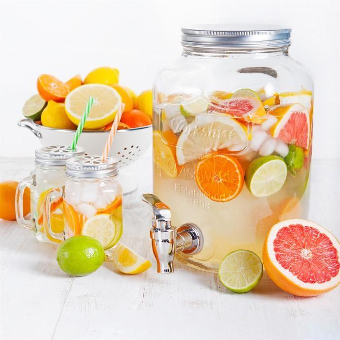 FONTAINE A BOISSON VERRE 4L