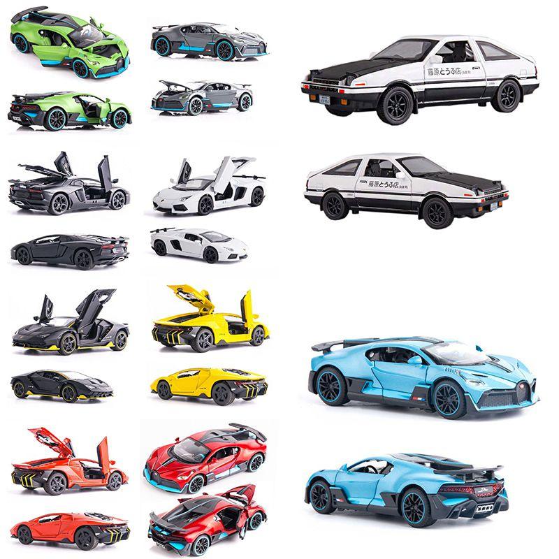 Изысканная модель автомобиля 132 из литого сплава Идеальный Спортивный Bugatti Ae86 Lamborghini