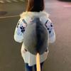 Мультяшный Питомец Фантастическая Крыса Плюшевый Рюкзак Для Женщин И Мужчин С Просторным Отделением Для Повседневного Использования
