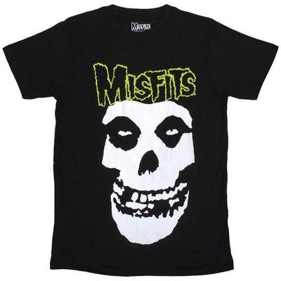 Футболка Misfits Unisex для взрослых с черепом и логотипом