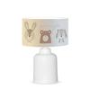 Fabric Printed Bunny and Friends Patterned Children's Room Lampshade | ByLamp