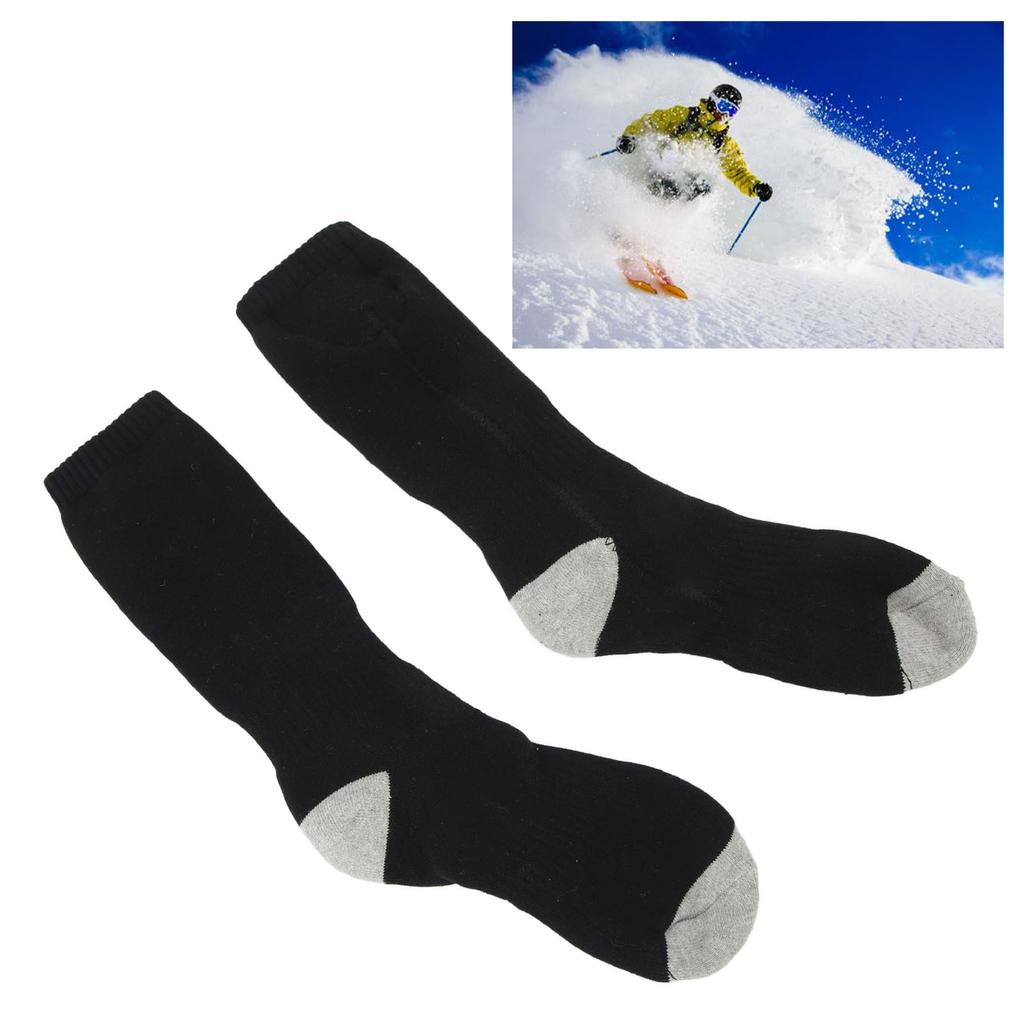 Electric Hting Socks Winter Thicken Cotton Cold Warm USB Plug in Electric Socks for Men Women