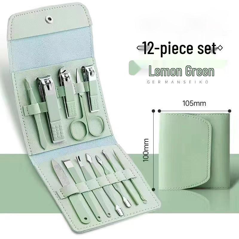 Премиальный набор кусачек для ногтей, устойчивый к смазыванию и брызгам, для мужчин и женщин