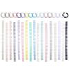 30 Holes Plastic Spiral Rings For A4 Paper Notebook Stationery Office Supplies