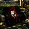 Chicago-Bulls Logo Throws Blanket Flannel Blankets Plush for Couch Bed Gifts for Men Women Travel picnic blanket Christmas fan gifts
