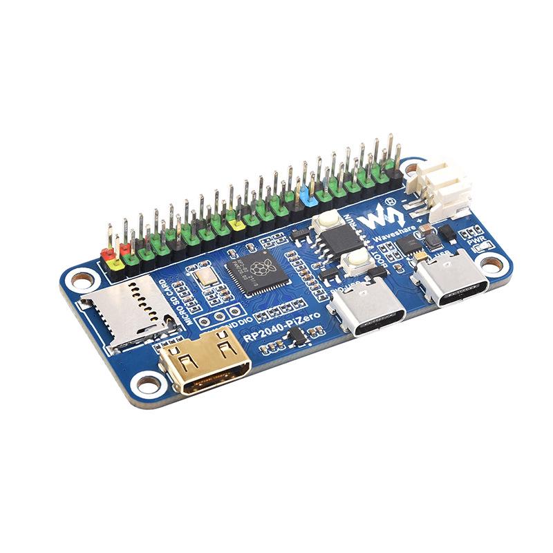 Отладочная плата MicroSnow RP2040-PiZero с двухъядерным процессором и совместимостью с 40-контактным GPIO Raspberry Pi 4
