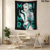 Vintage Glamour Marilyn Monroe'S Timeless Elegance Tapestry Background Cloth Wallmounted Soft Background Wall Hanging Cloth