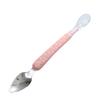 Durable Soft Fruit Scrape Adjustable Multi Functional Feeding Spoon for Infants 