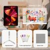 LED Note Board Night Light With Colorful 7 Pens DIY Acrylic Message Board Erasable Painting Drawing Board For Kids Birthday Gift
