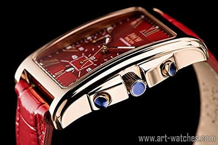 JMW TOKYO Квадратные Красные Розы Прямоугольные Лимитированные Кварцевые Seiko Кожа Натуральная Простые Идеальные для Дня Популярный Подарок до 300 штук Мужские Часы, & Золото,