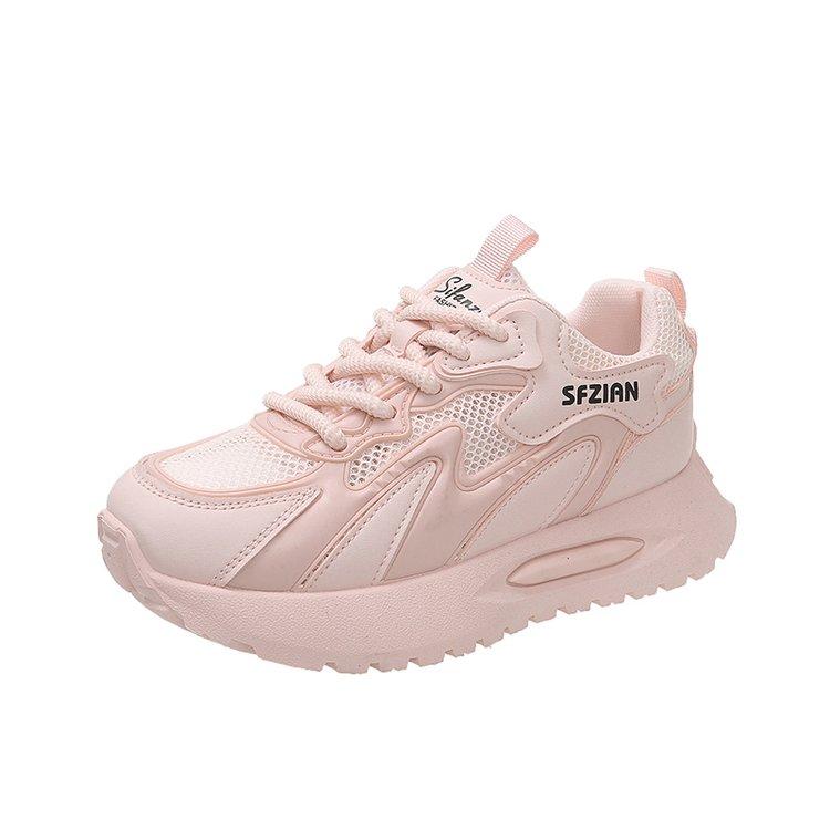 Fashion Women's Shoes Summer Thick Sole White Autumn Breathable Platform Tennis Woman Runing Shoes Female Casual Sneaker