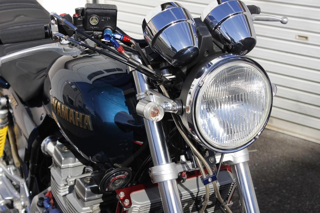 POSH FAITH 091492-N3 Motorcycle Supplies, Aluminum Machine Turn Signal, 71 Type, Narrow Short Stay,