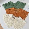 Pearl Decoration Shirt Collar Doll Collar Knitted Shawl Lace Fake Collar  Clothes Accessories