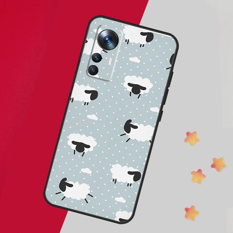Милый Чехол-Овечка Для Xiaomi 14T Pro 11T 12T 13T 13 14 15 Ultra Чехол Для POCO F7 F6 F5 X3 X5 X6 X7 Pro