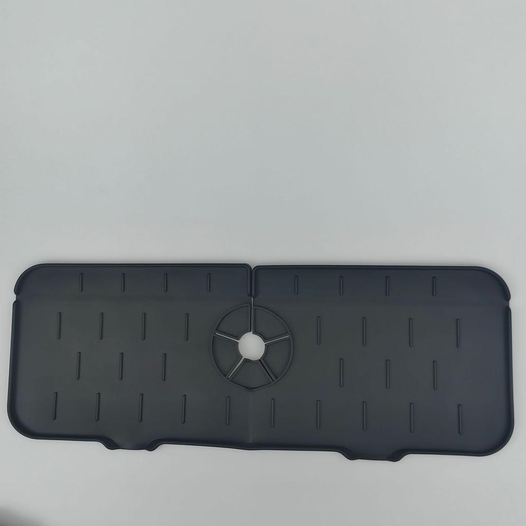 Kitchen Silicone Faucet Absorbent Pad Sink Splash Catcher Countertop Protector Pad Bathroom Drainage Pad Kitchen Gadgets Sinks