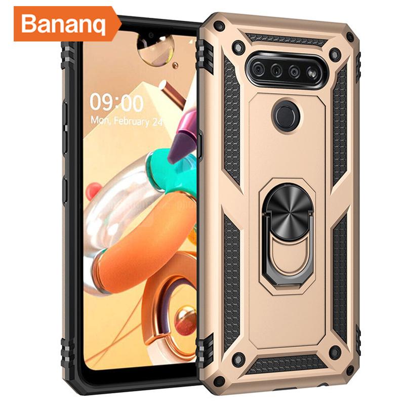 Противоударный защитный чехол Peatop для телефона LG K92 5G K53 K52 K31 K22 K32 Aristo 5 Plus Harmony 4 металлические чехлы-подставки с кольцом для пальца