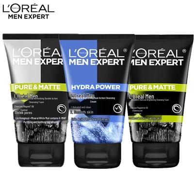 L'Oreal Мужское средство для умывания лица, 3 шт.