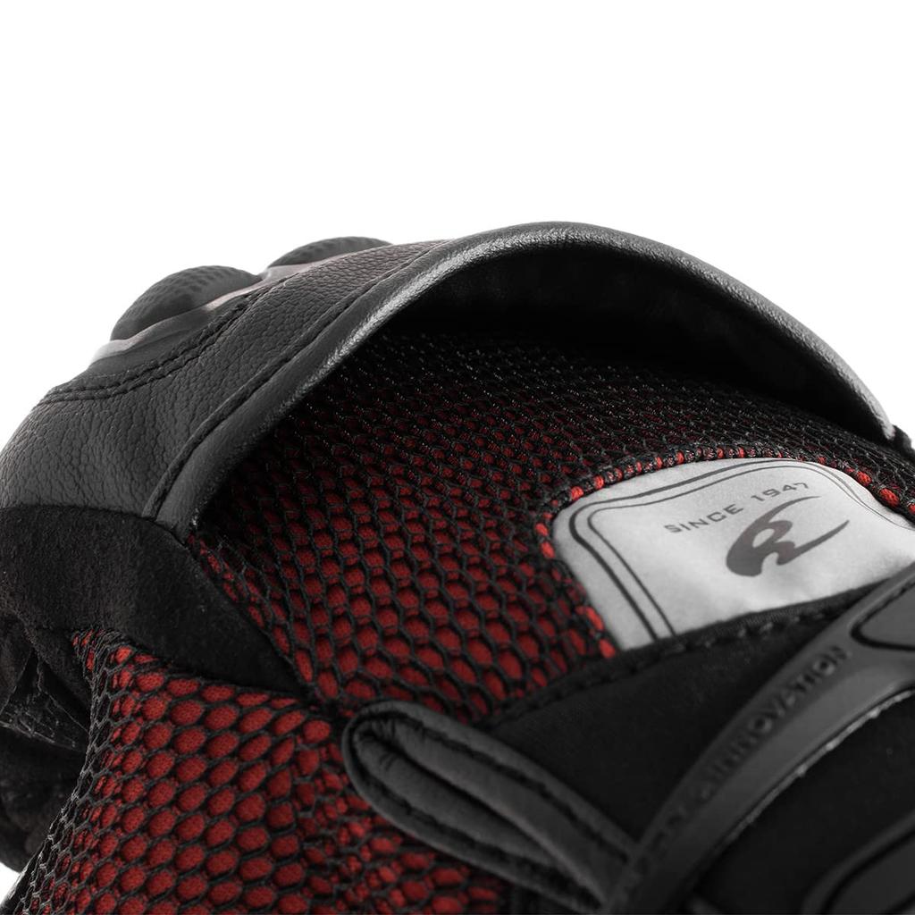 KOMINE Motorcycle Gloves Protective 3D Mesh Size L GK-2153 Gloves, Black,