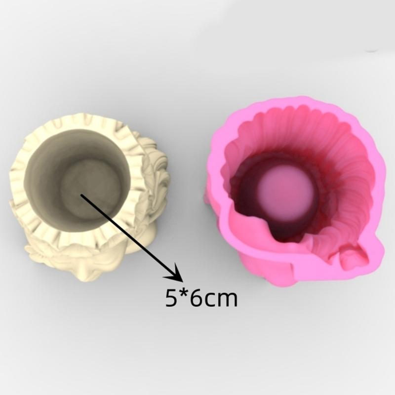 Венок для девочек, держатель для ручек, силиконовые формы, форма для украшения стола, инструмент для изготовления пластырей, форма для сочного горшка, легко моется